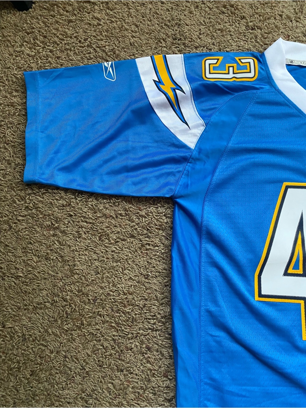 Reebok NFL Chargers Football Jerseys Sproles #43 Blue Men’s Size Medium - Picture 6 of 10